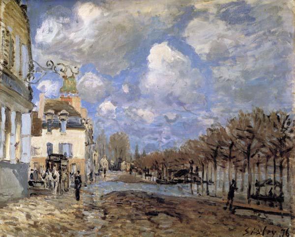 Flood at Port-Marly, Alfred Sisley